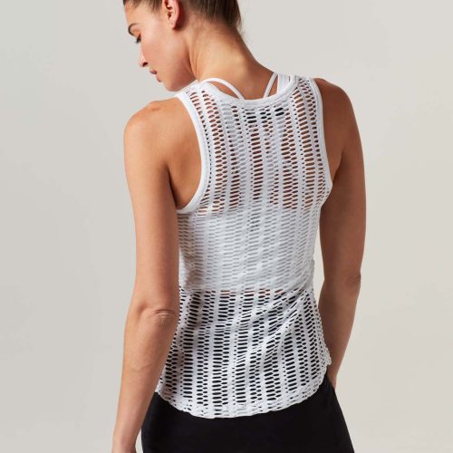 linear mesh tank top 253841