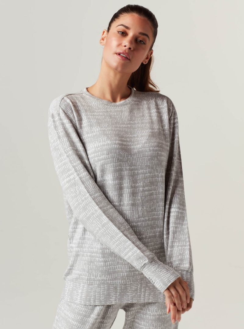 luxe fleece sweatshirt 898624