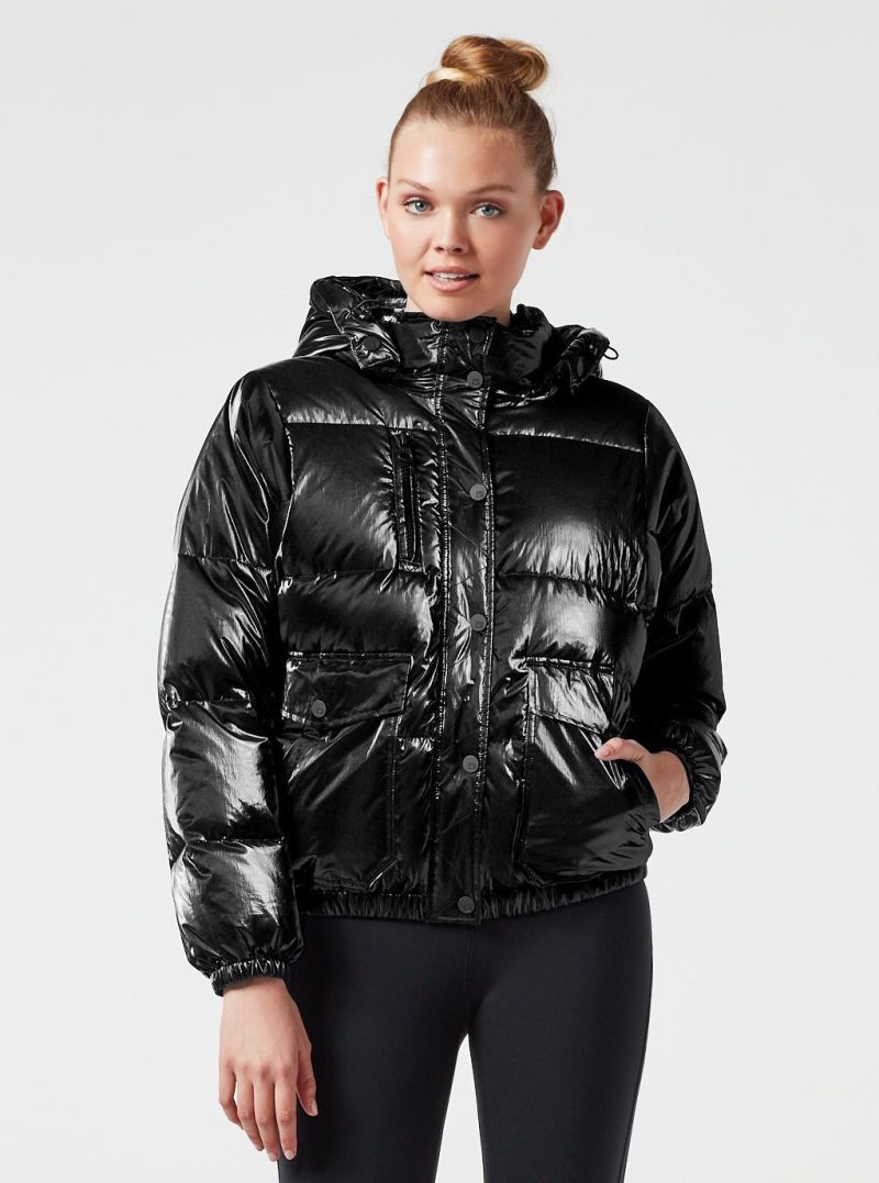 Mont Ventoux Puffer Jacket with Down Fill - Blanc Noir Online Store