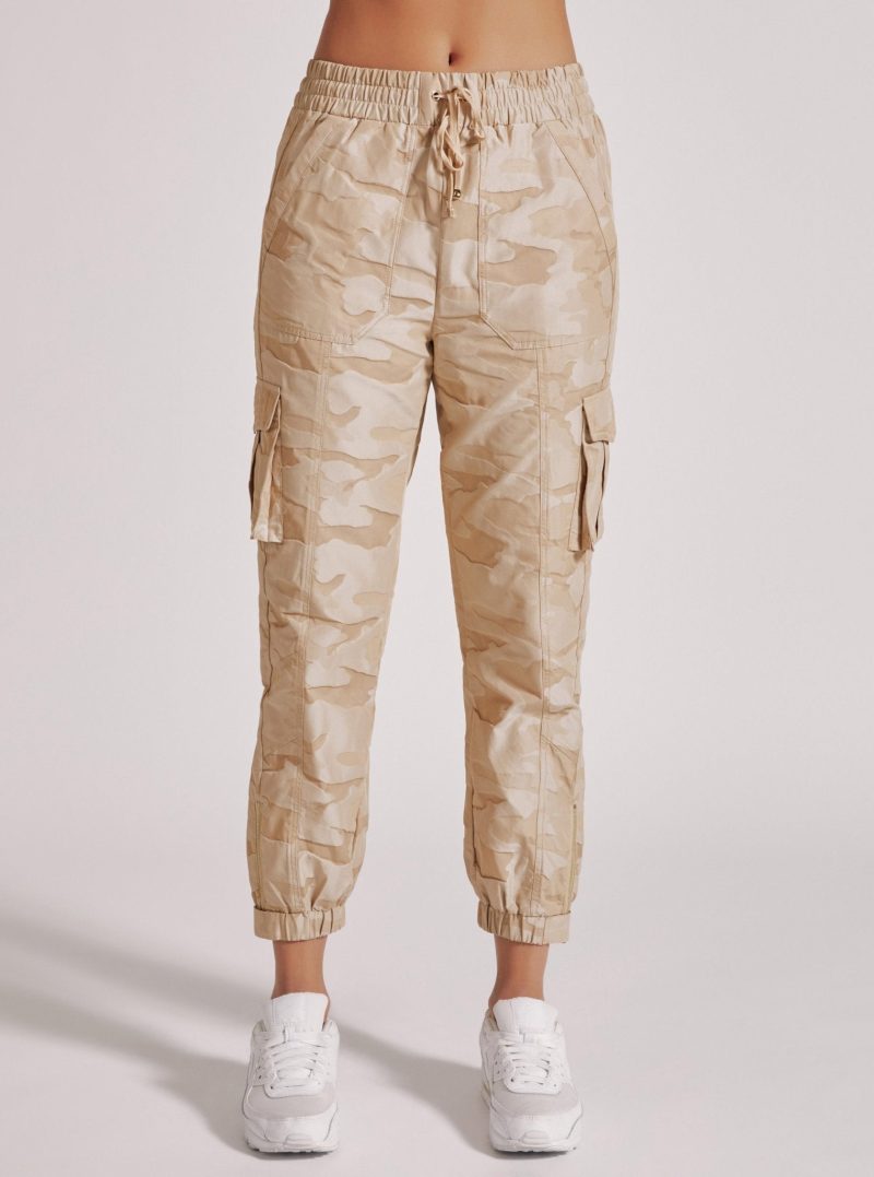 New Camo Pant Gold Trims - Blanc Noir Online Store