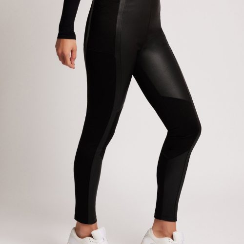 ponte leather legging 677888