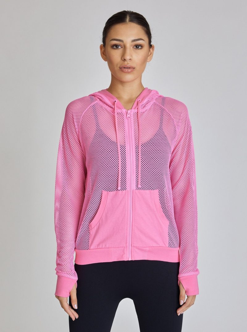 surfside jacket neon pink final sale 858994