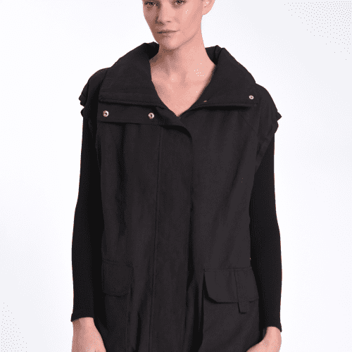 Svetlana Oversize Vest - Blanc Noir Online Store