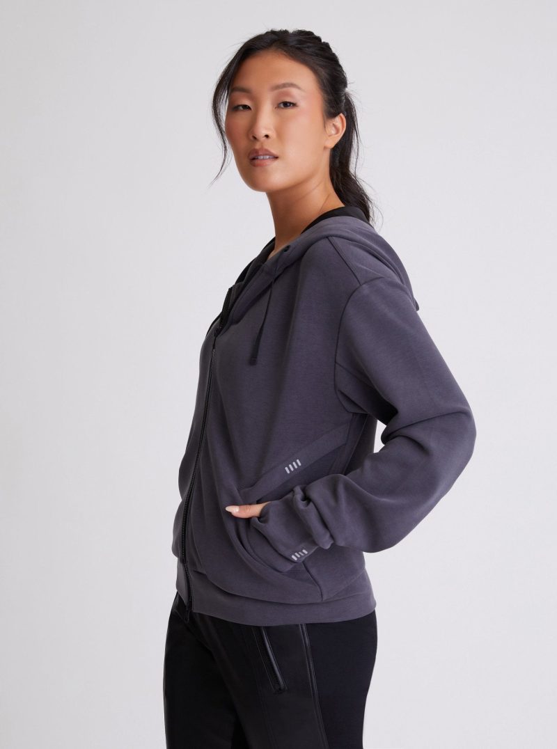 travel twin brooke reflective hoodie 461035