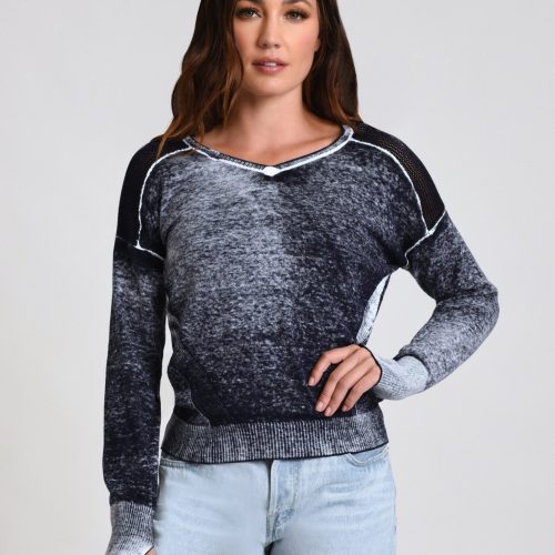 v neck huntress sweater 192354