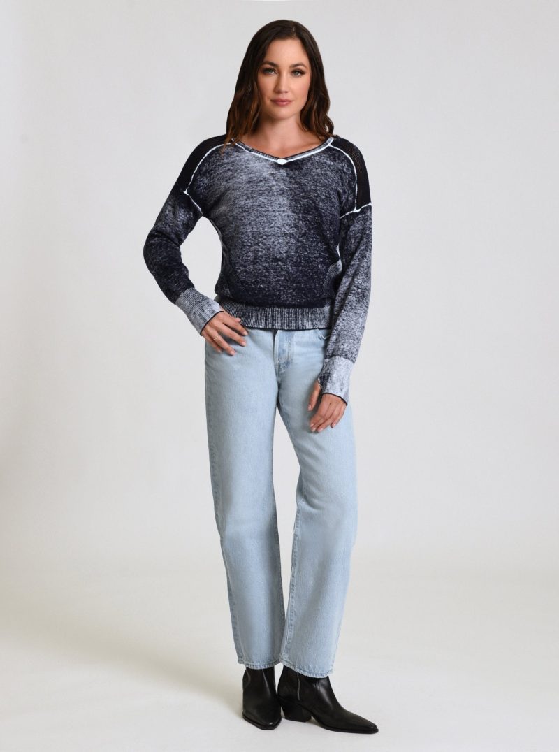 v neck huntress sweater 249878