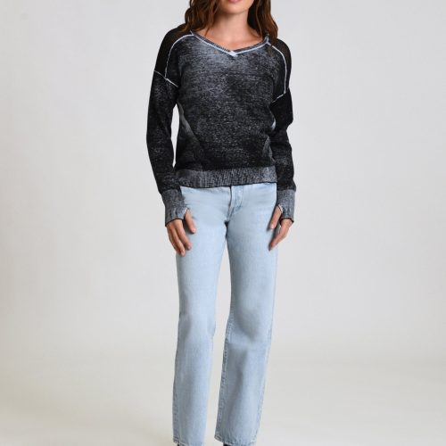 v neck huntress sweater 272628