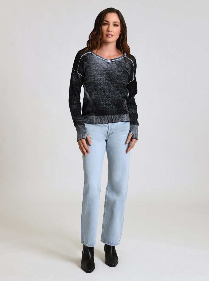 v neck huntress sweater 272628