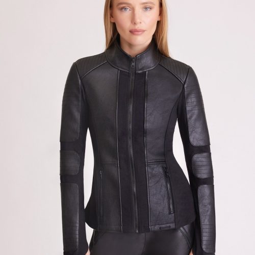 zip front moto jacket 517631